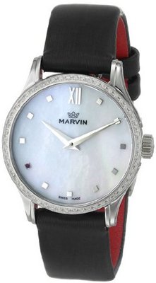 Marvin M020.71.74.94 Malton Analog Display Swiss Quartz Black