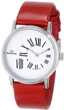 Marvin M025.12.25.66 Origin Analog Display Swiss Quartz Red