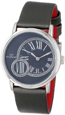 Marvin M025.12.74.93 Origin Black Dial Grey Techno Satin Strap