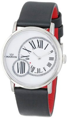 Marvin M025.12.76.94 Origin Mother-Of-Pearl Dial Black Techno Satin Strap