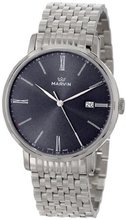 Marvin M025.13.42.13 Origin Black Dial Stainless Steel Bracelet