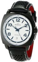 Marvin M119.23.24.84 Malton 160 Cushion Automatic Black and White 38-Hour Power Reserve