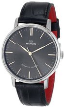 Marvin M125.13.41.74 Origin Black Dial Rose Gold Accents Black Crocodile Print Strap