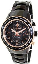 Maserati Corsa R8873610002 Black Stainless-Steel Analog Quartz with Black Dial