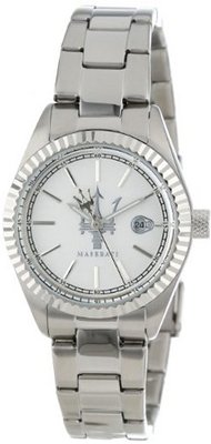 Maserati R8851103503 Tridente White Resin Band