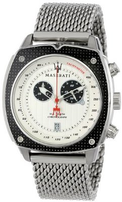 Maserati R8873606002 Velocita White Dial