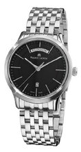 Maurice Lacroix LC1007-SS002330 Les Classiques Quartz Black Day Date Dial