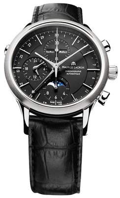 Maurice Lacroix Les Classiques Chronographe Phases de Lune Automatique LC6078-SS001-33E
