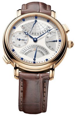 Maurice Lacroix Masterpiece Double Retrograde MP7018-PG101-930