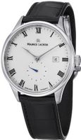 Maurice Lacroix Masterpiece White Dial Black Leather MP6907-SS001-112