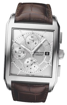 Maurice Lacroix Pontos Rectangulaire Chronographe PT6197-SS001-130