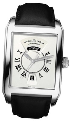 Maurice Lacroix Pontos Rectangulaire Day Date PT6147-SS001-11E