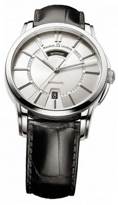 Maurice Lacroix Pontos Rectangulaire Day Date PT6158-SS001-13E