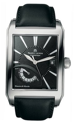 Maurice Lacroix Pontos Rectangulaire Reserve de Marche PT6167-SS001-330