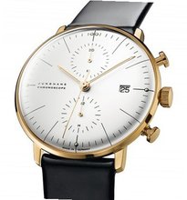 max bill by junghans max bill by junghans max bill Chronoscope gold