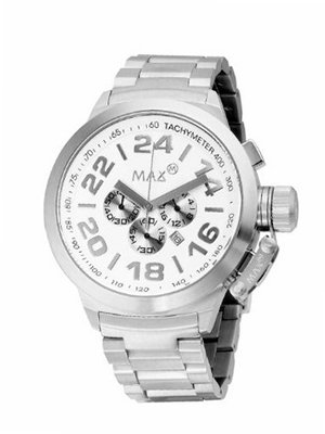 Clean Steel Chronograph