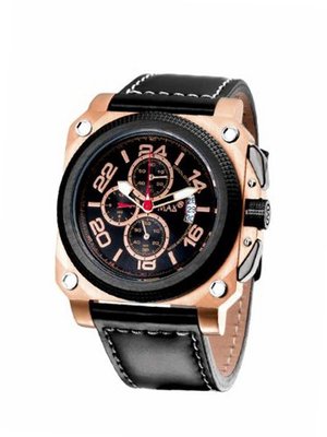 Modern Black Gold Square