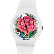 01:36PM Cross Stitch Rose Motif May28th