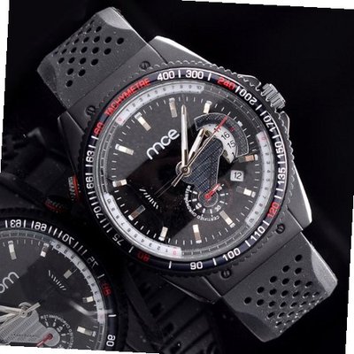 Clock Automatic Mechanical Rubber Wrist