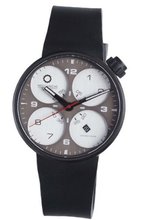Meccaniche Veloci W121K189373017 Quattro Valvole Automatic Black PVD Titanium Beige Dial Rubber