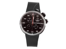 Meccaniche Veloci W123N082372016 Quattro Valvole Automatic Titanium Black Dial Rubber Chronograph