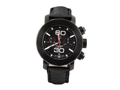 Meccaniche Veloci W307GP1_229 Automatic Chronograph Black PVD Black Dial Date