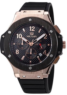 Megir Gold Black MG3002G
