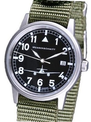 Messerschmitt 38mm Steel Case Aviator ME262S