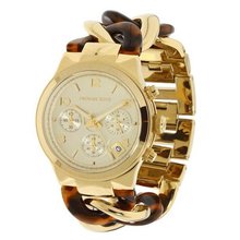 Michael Kors Chain Link Acrylic Gold-tone Ladies MK4222