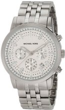 Michael Kors es 5 link Silver Chrono