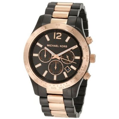 Michael Kors es Runway (Gunmetal and Rose Gold)