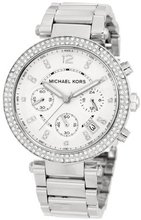 Michael Kors Parker Glitz , Silver Color
