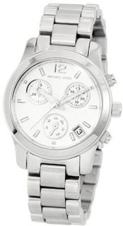 Michael Kors Silver Small Runway Chronograph MK5428