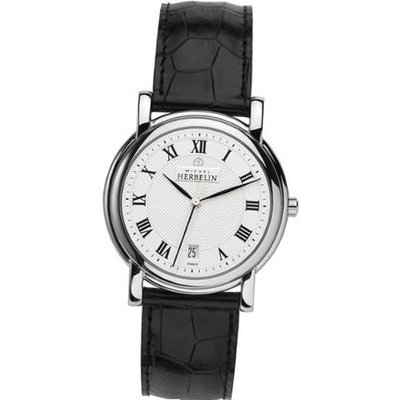 - Michel Herbelin - Leather Band - 12243/08