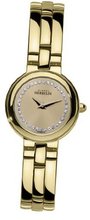 Michel Herbelin Quartz with Gold Dial Analogue Display and Gold Stainless Steel Bracelet 17412/BP63