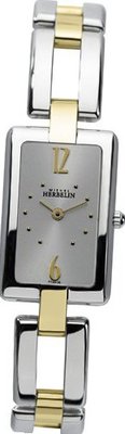 Michel Herbelin Quartz with Silver Dial Analogue Display and Multicolour Stainless Steel Bracelet 17466/BT12