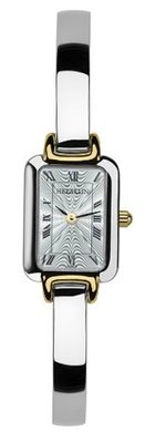 Michel Herbelin Salambo Quartz with White Dial Analogue Display and Silver Stainless Steel Bangle 17404/BT08