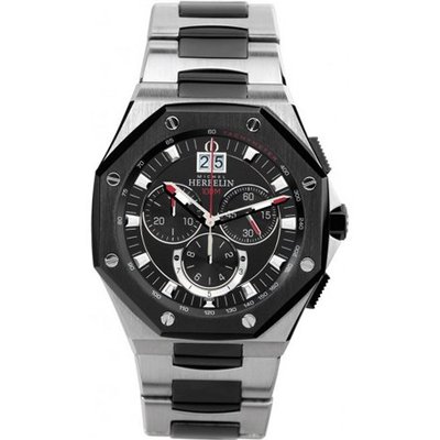 - Michel Herbelin - Stainless Steel and Ceramic Band - W.R 10ATM - 36630/BNA14