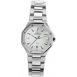 - Michel Herbelin - Stainless Steel Band and White Dial - W.R 10ATM - 14230/B19