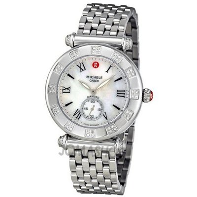 Michele Caber Atlas Diamond Bezel Ladies MWW16A000048