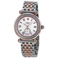 Michele Caber Diamond Mother of Pearl Dial Two-Tone Stainless Steel Ladies MWW16A000067