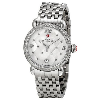Michele Csx Diamond, Quilted Mosaic Diamond Dial Mww03r000002