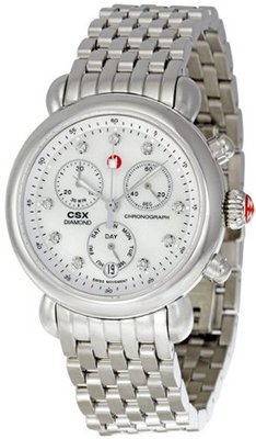 Michele CSX Mother of Pearl Diamond Dial Chronograph Ladies MWW03M000120