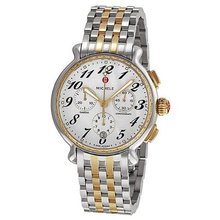 Michele Fluette Silver White Dial Two-tone Ladies MWW24A000007