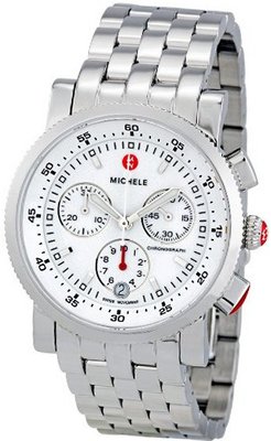 MICHELE MWW01C000021 Sport Sail Analog Display Swiss Quartz Silver