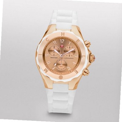 MICHELE MWW12F000030 Tahitian Jelly Bean Analog Display Analog Quartz White