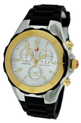 MICHELE MWW12F000057 Tahitian Jelly Bean Analog Display Analog Quartz Black