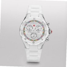 MICHELE MWW12F000079 Tahitian Jelly Bean Analog Display Analog Quartz White