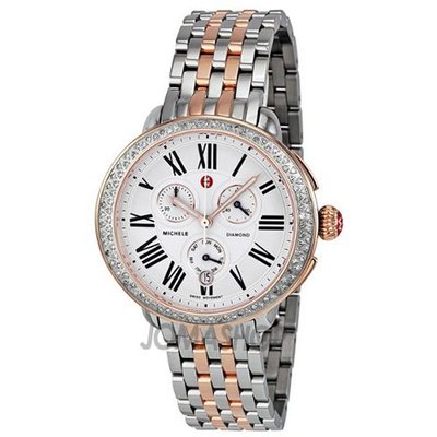 Michele Serein Diamond Two-tone Rose Gold Ladies MWW21A000009