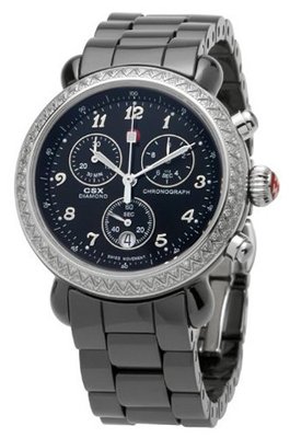 Michele Woman's MWW03N000003 CSX Ceramic Black Diamond